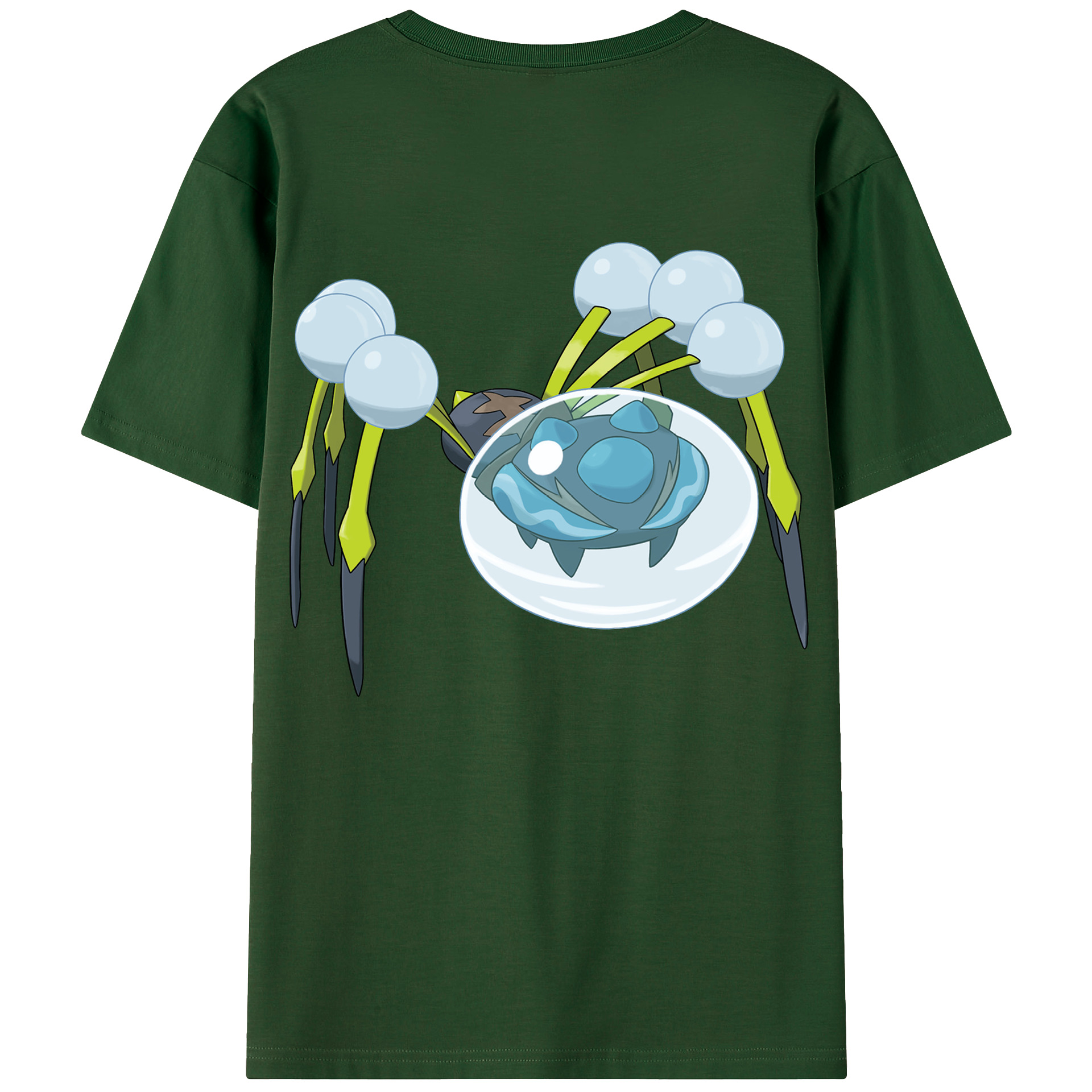 （画像用） ポケットモンスター Pokémon 綿100％半袖Tシャツ（背面プリント）